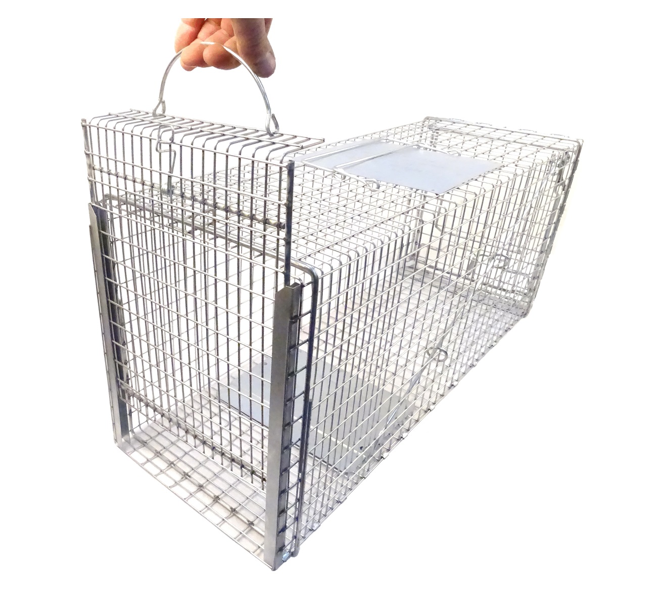 Traps Feral Cat Traps & Accessories Feral Cat Traps AS36 Auto Set 36" Gravity Cat Trap